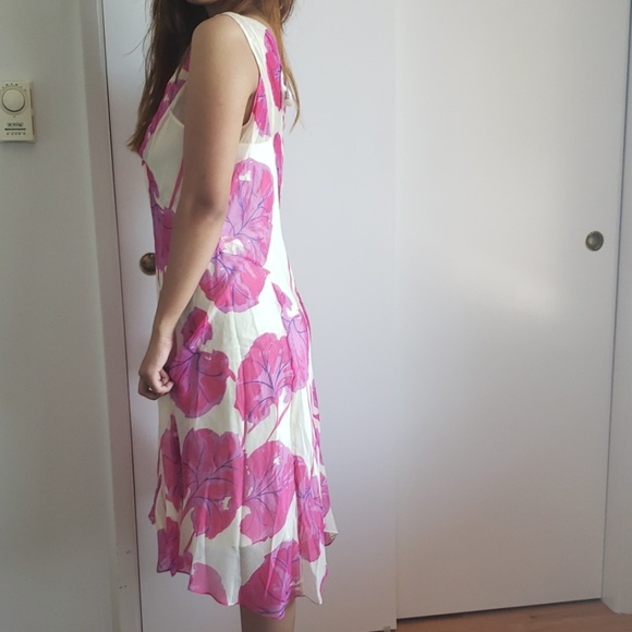 kimono leaf almond DVF DITA
